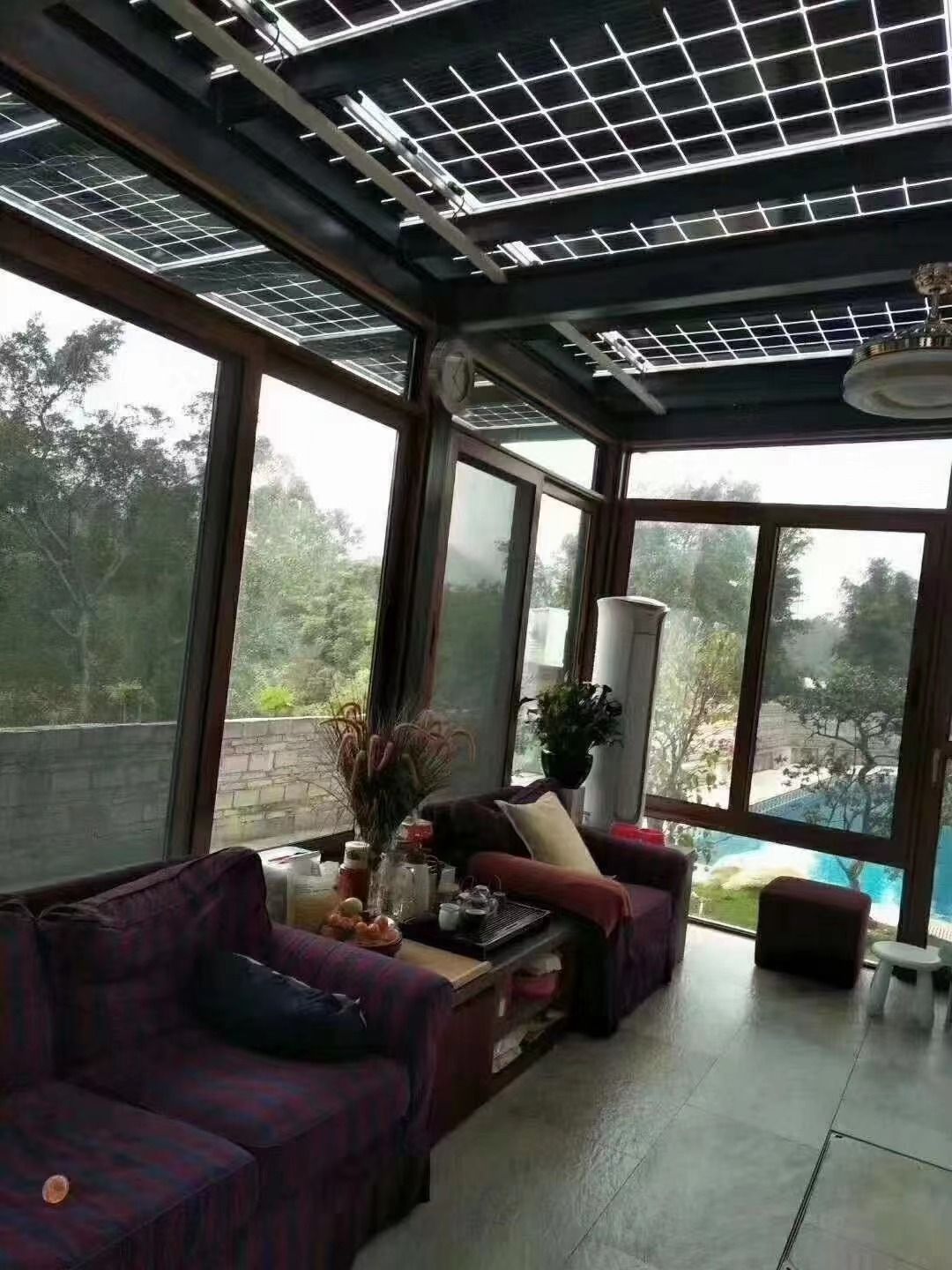 巢湖20kw+15kwh智能AI别墅太阳能发电系统